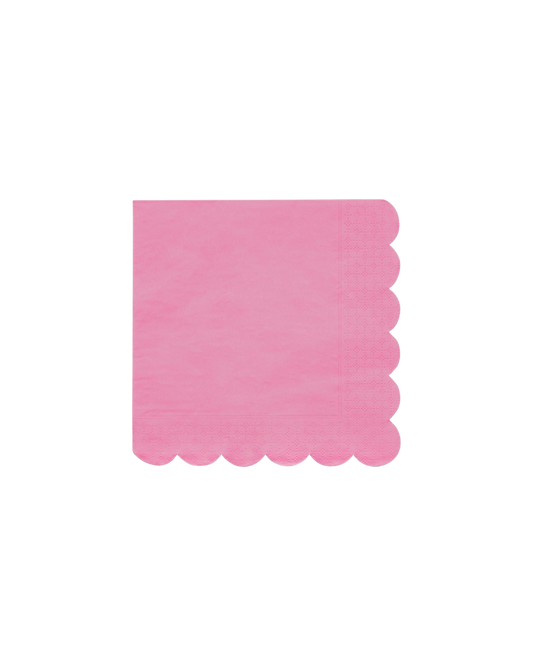 Bubblegum Pink Small Napkins