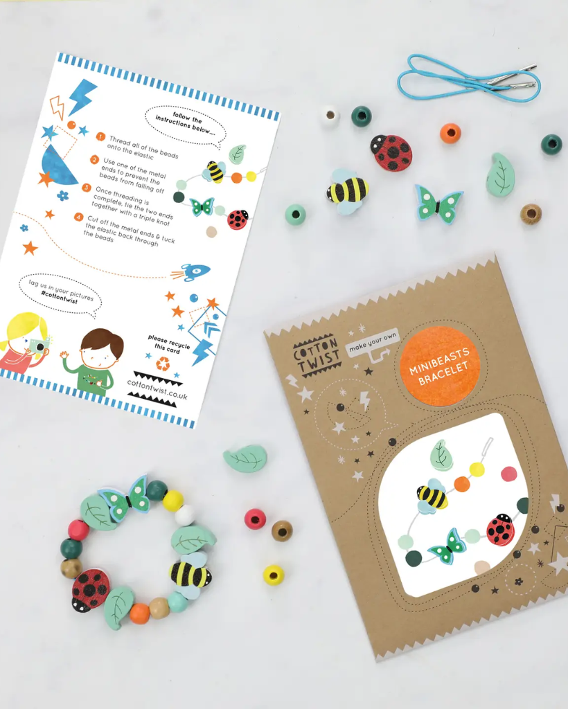 Make Your Own Minibeast Bracelet Kit