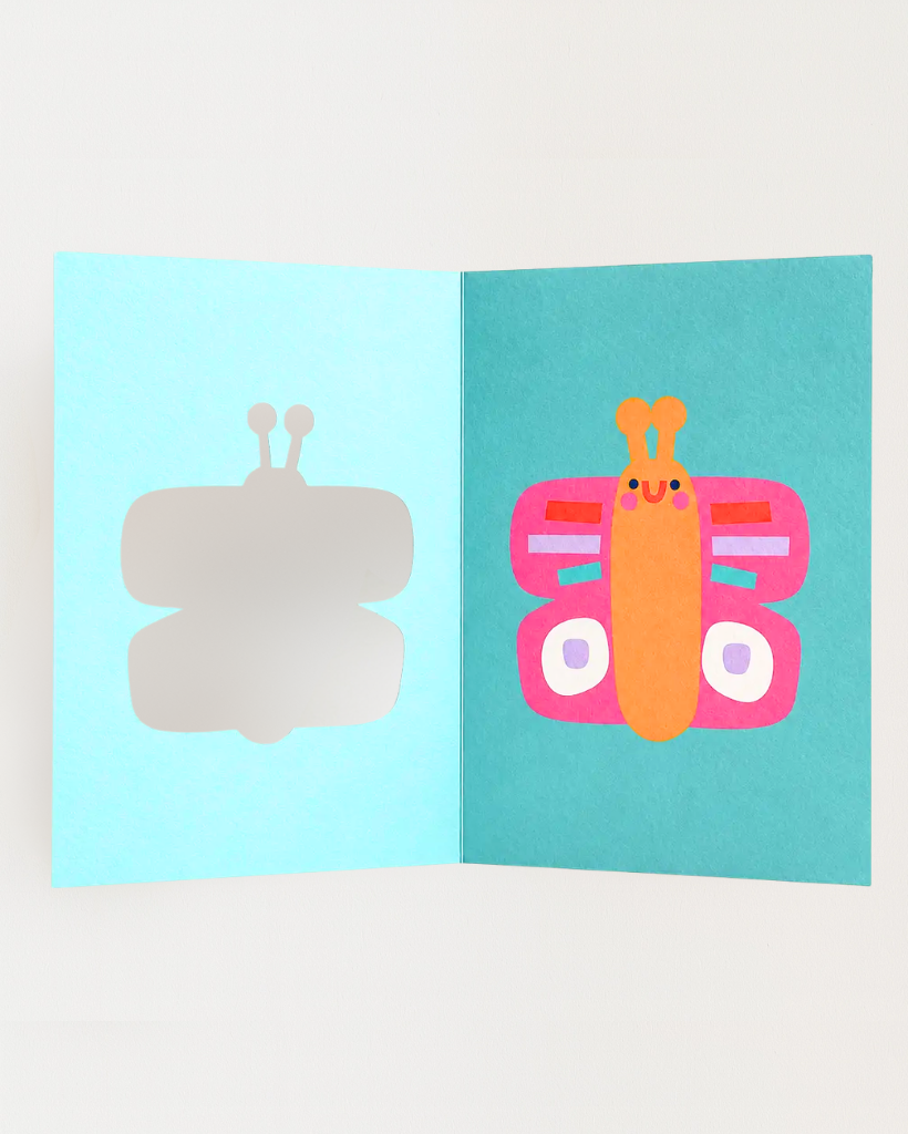 Die Cut Butterfly Card