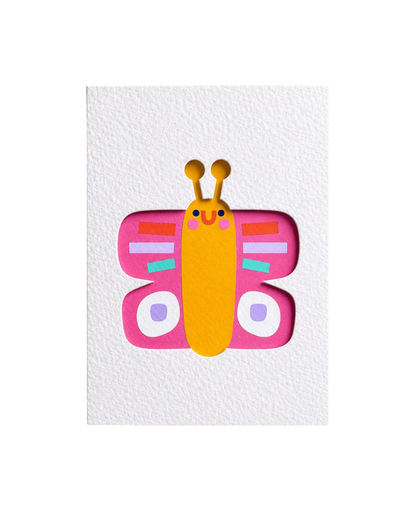 Die Cut Butterfly Card