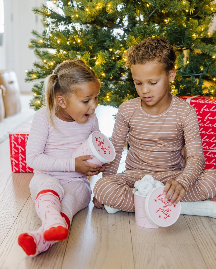 Candy Cane Treat Tubs