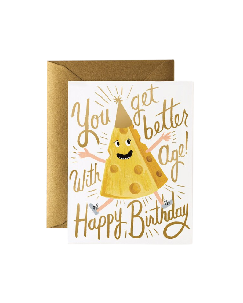 Better With Age Birthday Card
