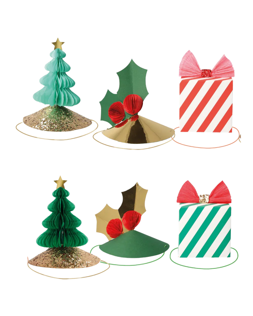 Mixed Christmas Party Hats