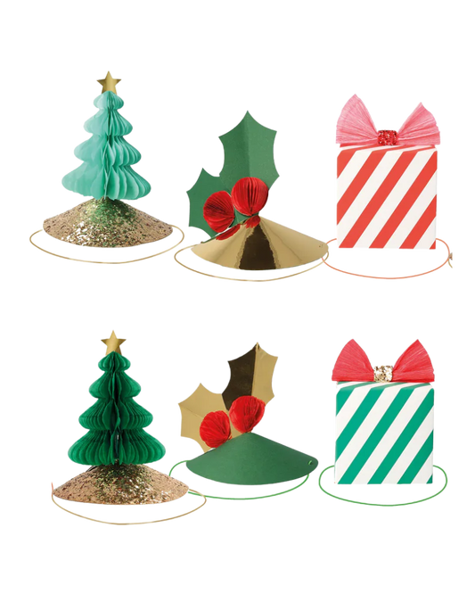 Mixed Christmas Party Hats