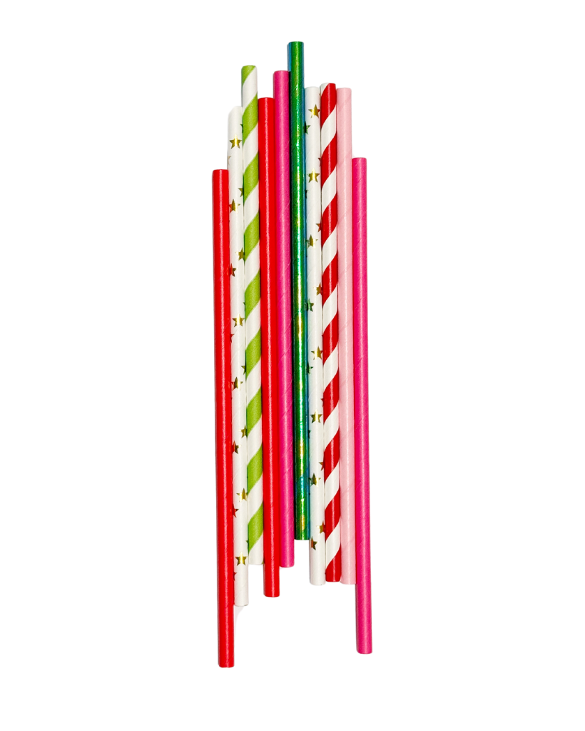 Christmas Straw Set