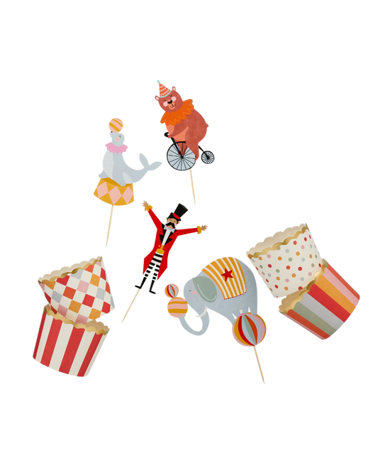 Circus Food Cups & Picks