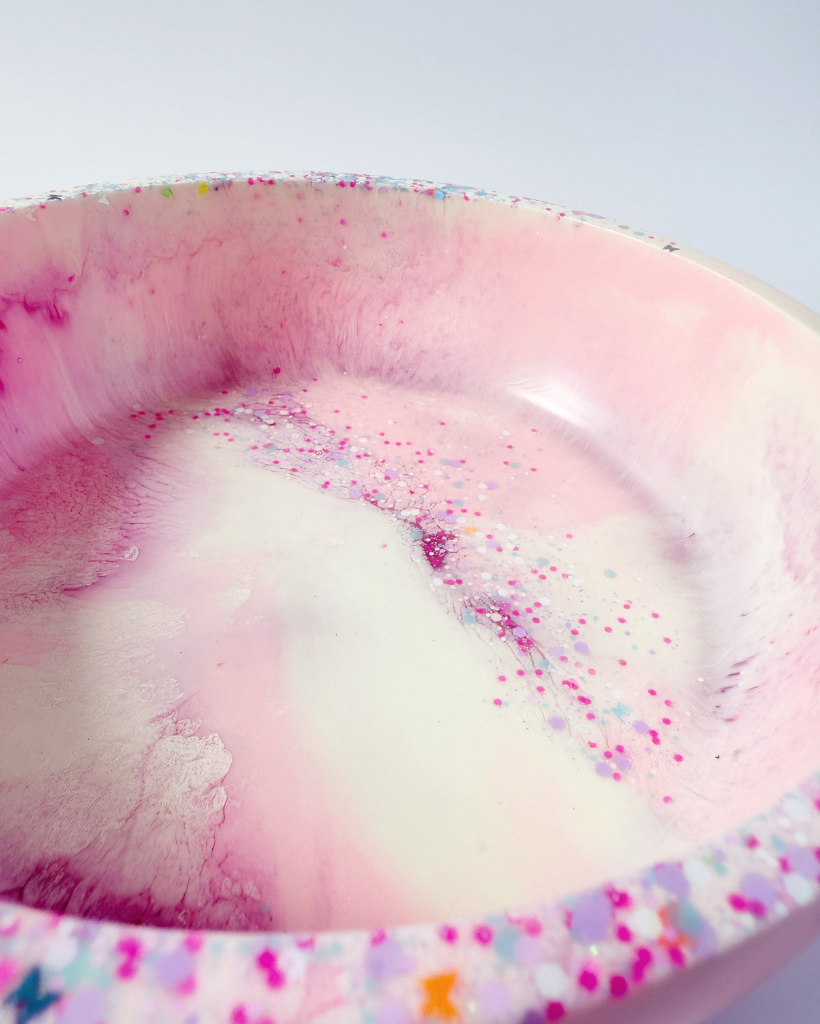 Fairy Floss Resin Bowl