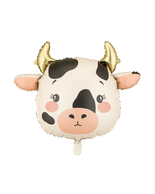 Cow Foil Balloon Filled with Helium