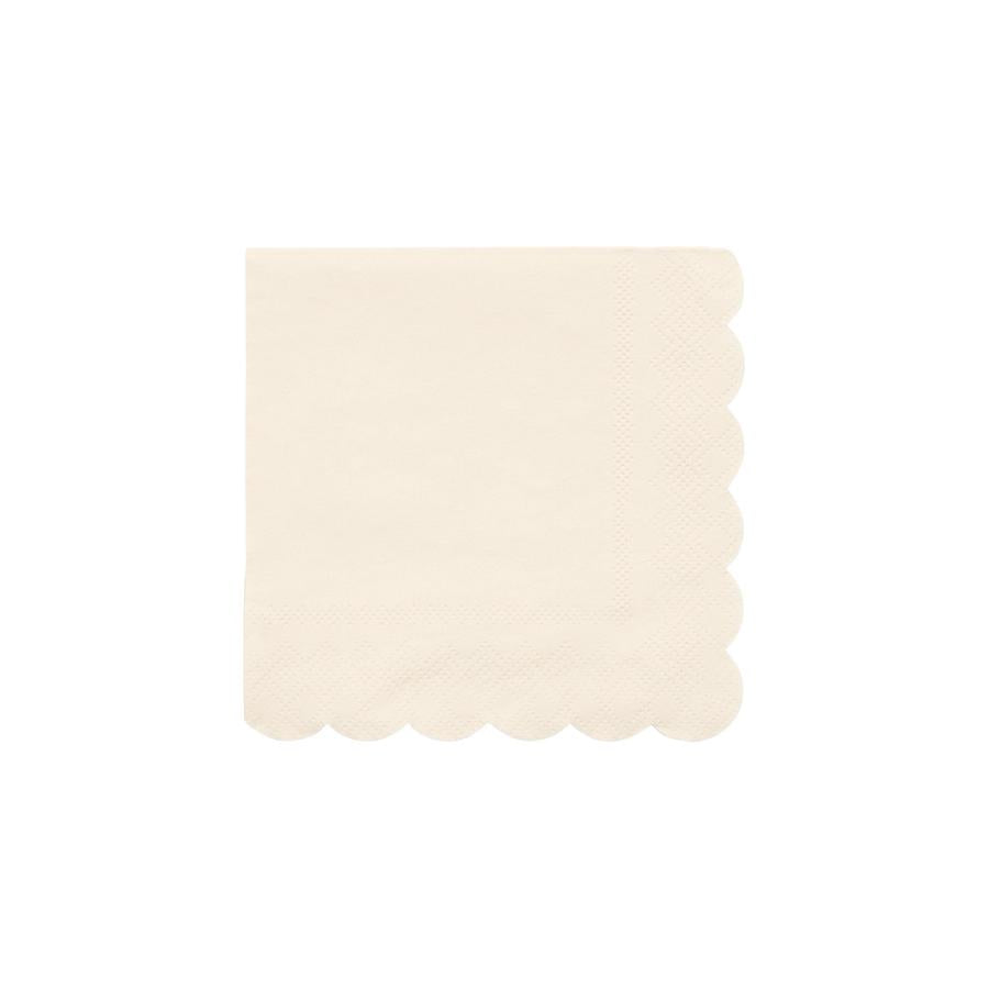 Cream Small Napkins