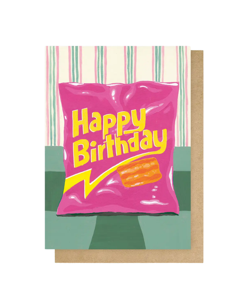 Crispy Chip Birthday Card