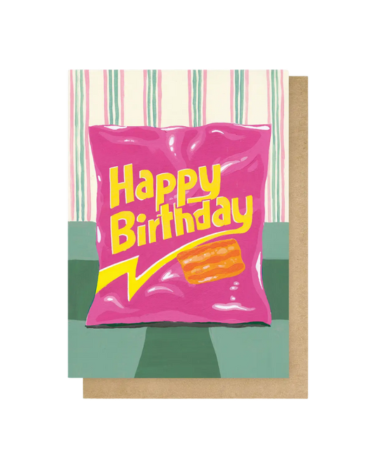 Crispy Chip Birthday Card
