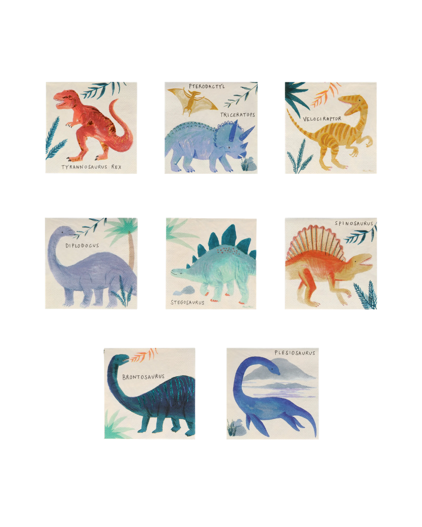 Dinosaur Kingdom Small Napkins
