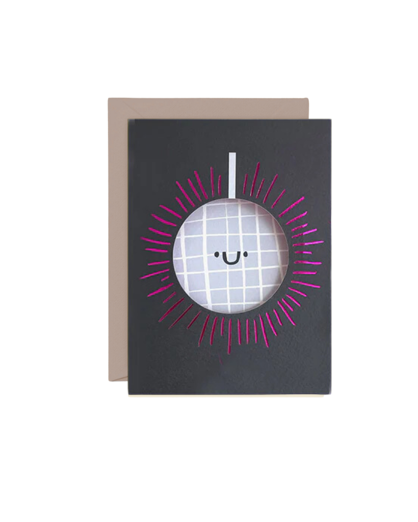 Disco Ball Card