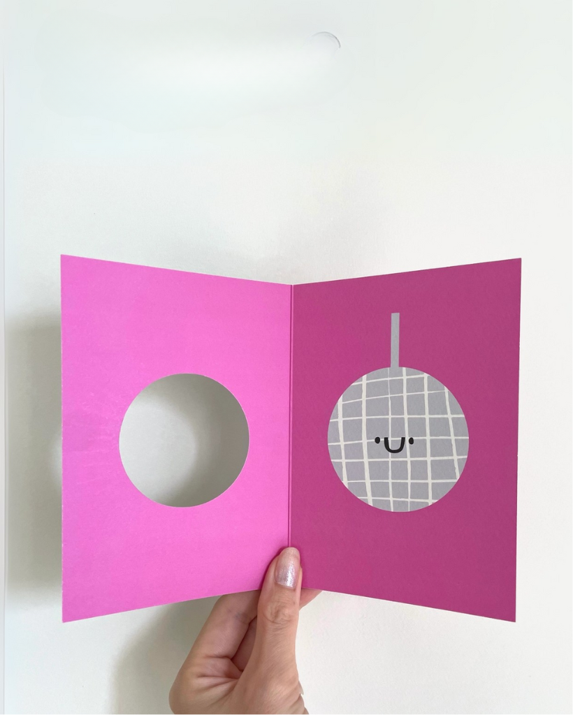 Disco Ball Card