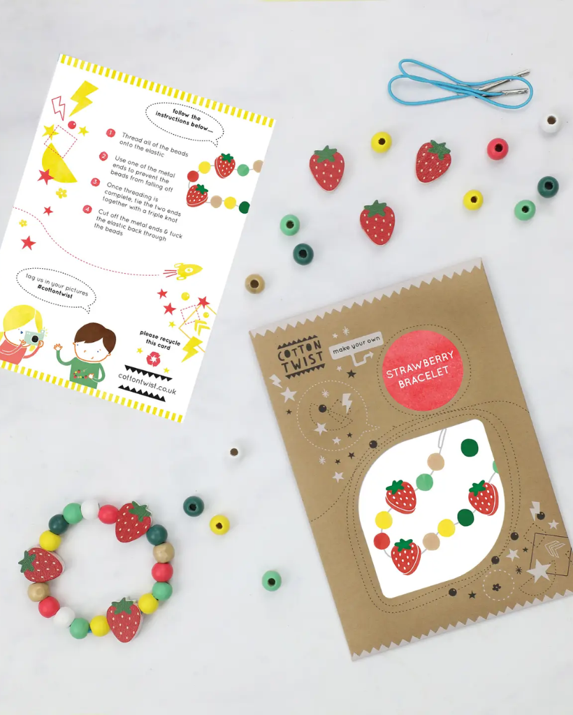 Make Your Own Strawberry Bracelet Kit