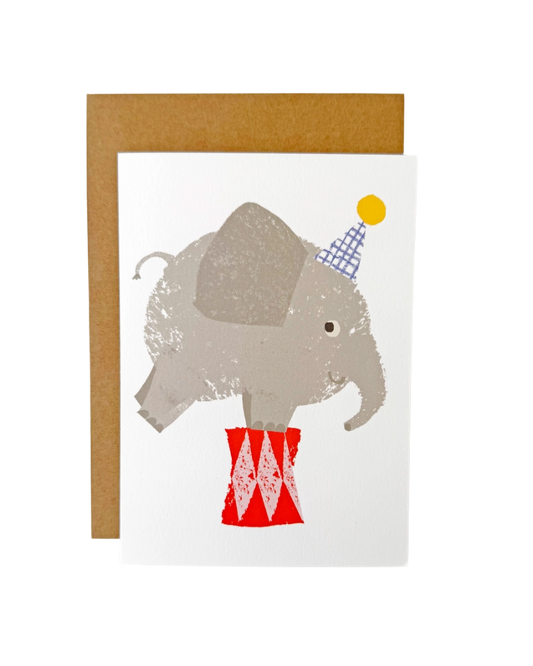 Elephant Birthday Card