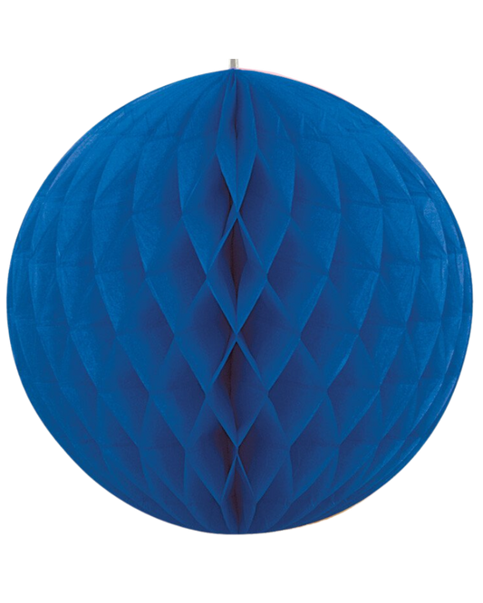 Extra Large True Blue Honeycomb Ball