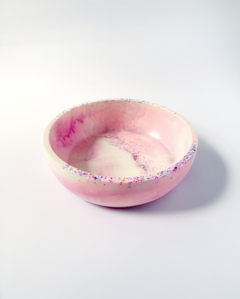 Fairy Floss Resin Bowl