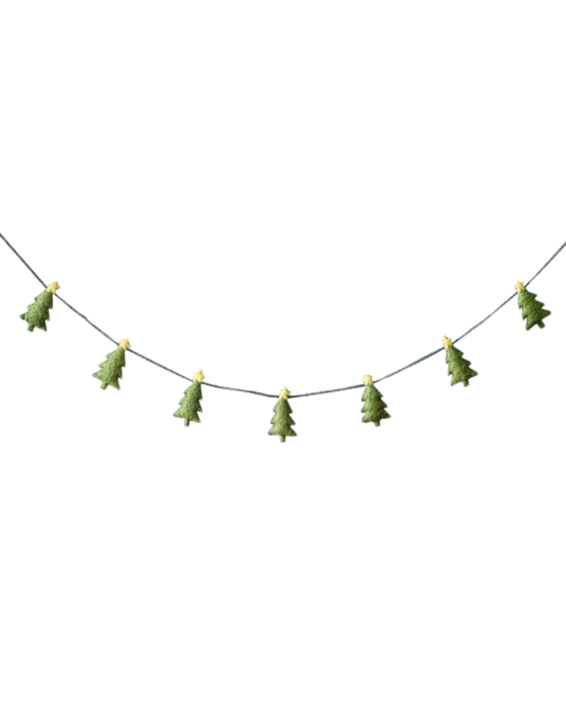 Felt Christmas Tree Garland