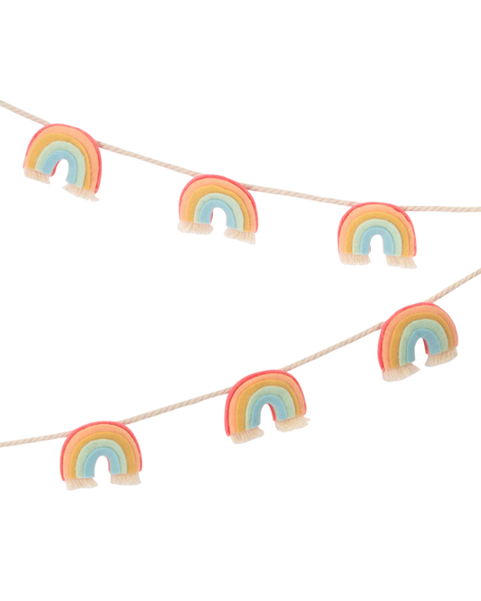 Felt Rainbow Garland