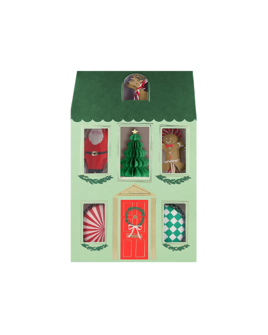 Festive House Cupcake Kit