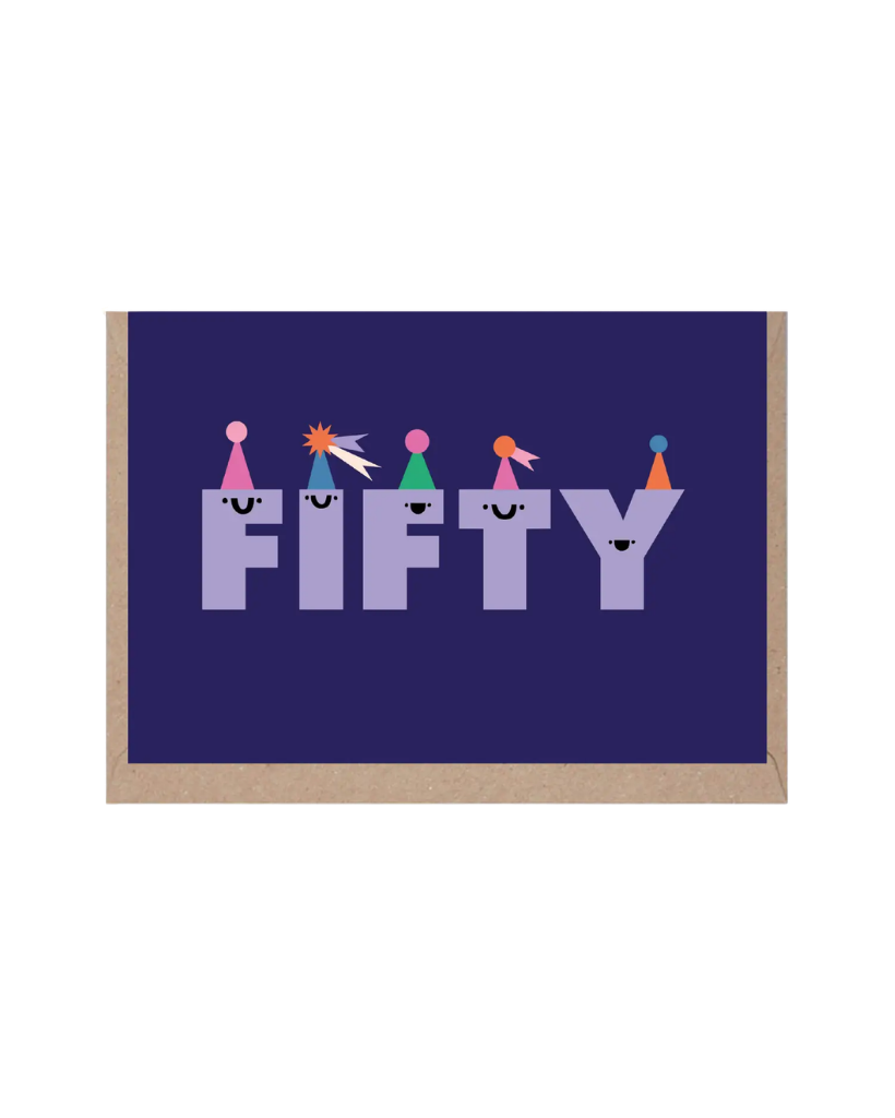 Age Fifty Card