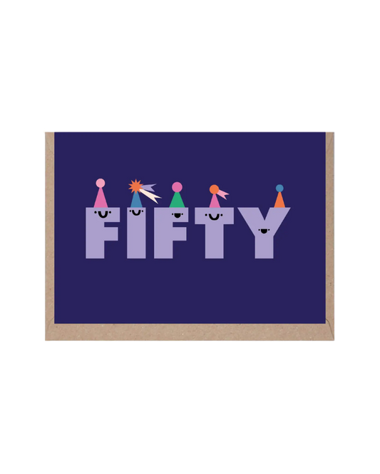 Age Fifty Card