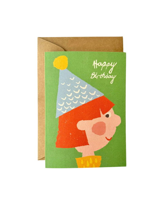 Party Hat Birthday Card