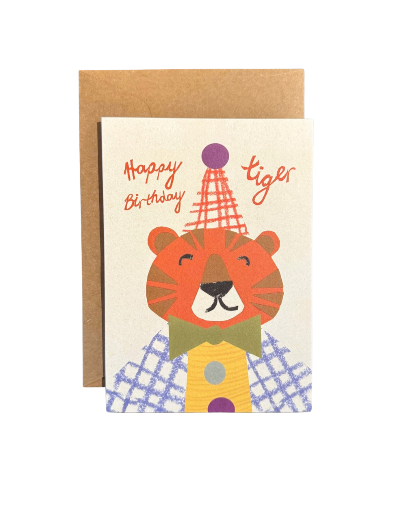 Happy Birthday Tiger Card