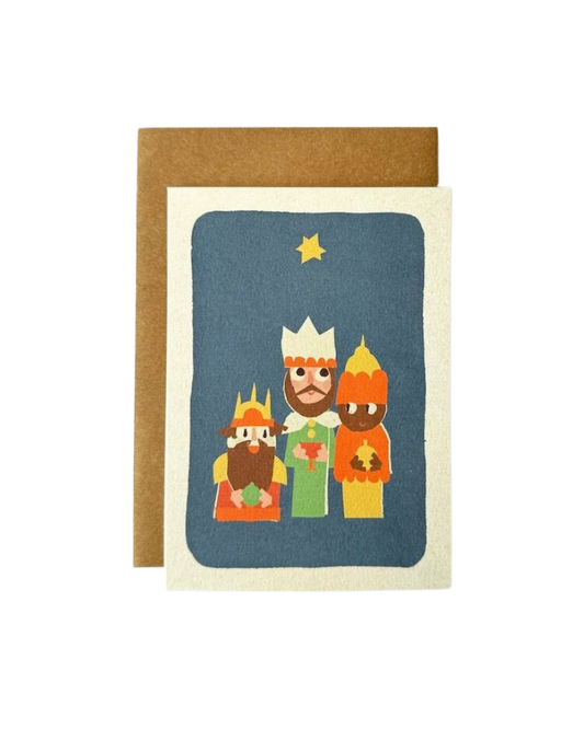 Three Wise Men Christmas Card