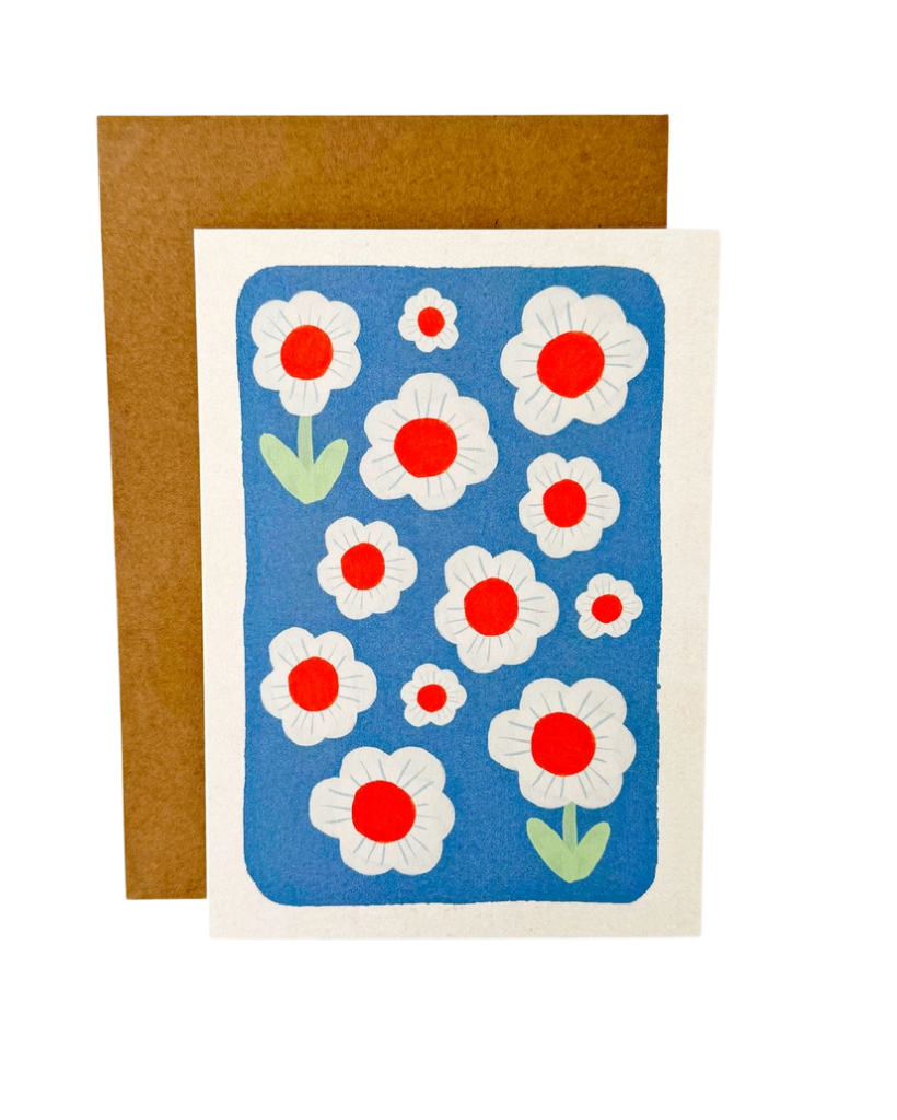 Flower Field Card