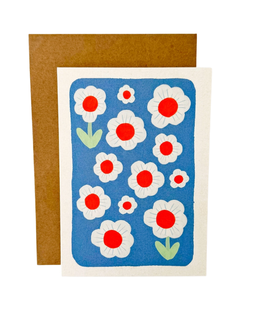 Flower Field Card
