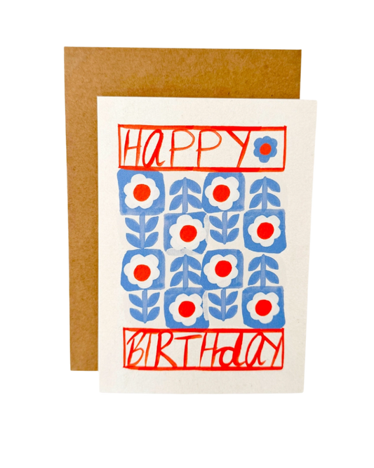 Flower Quilt Card
