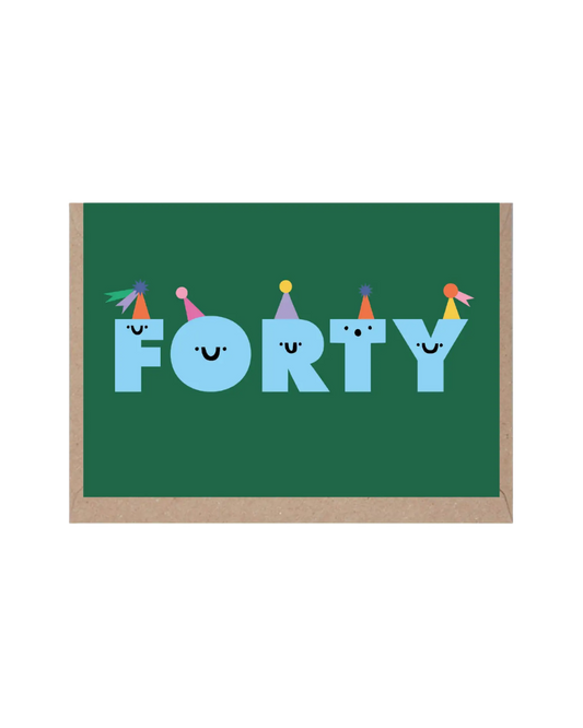 Age Forty Card