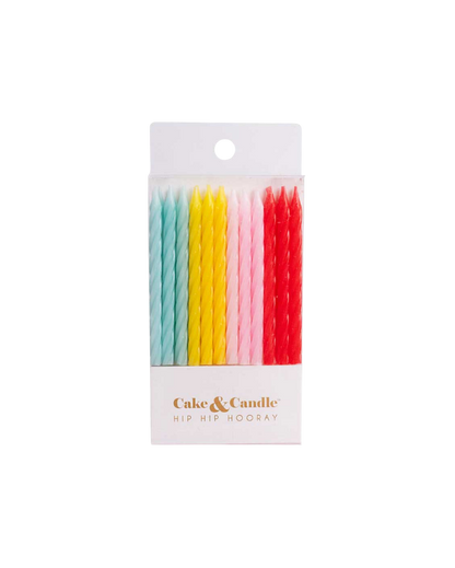 Fun Spiral Birthday Candles