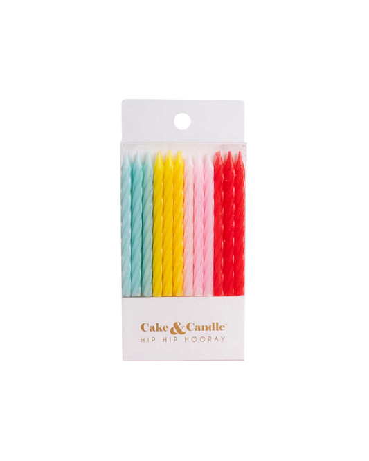 Fun Spiral Birthday Candles