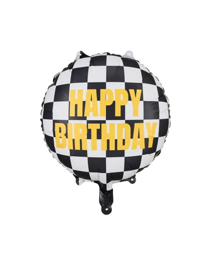 Birthday balloon for gamer or sports lover - racing car birthday balloons