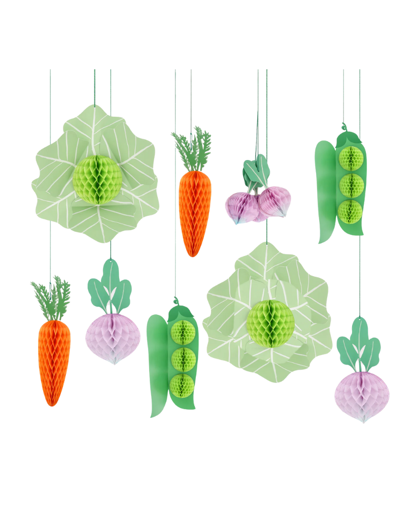 Giant Honeycomb Vegetable Decorations