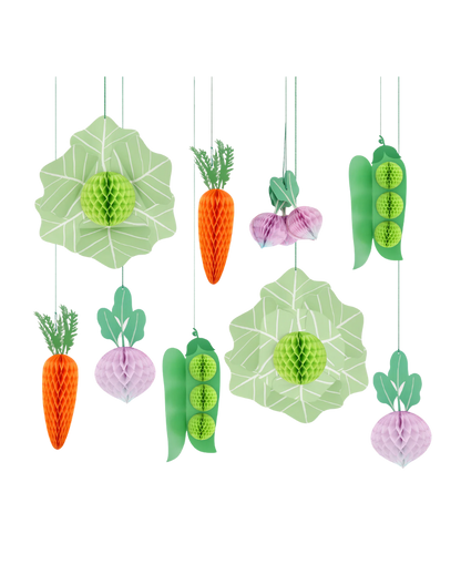 Giant Honeycomb Vegetable Decorations