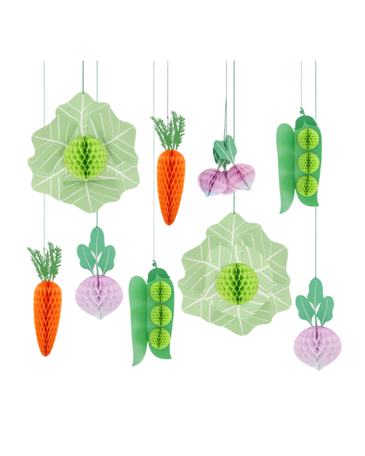 Giant Honeycomb Vegetable Decorations