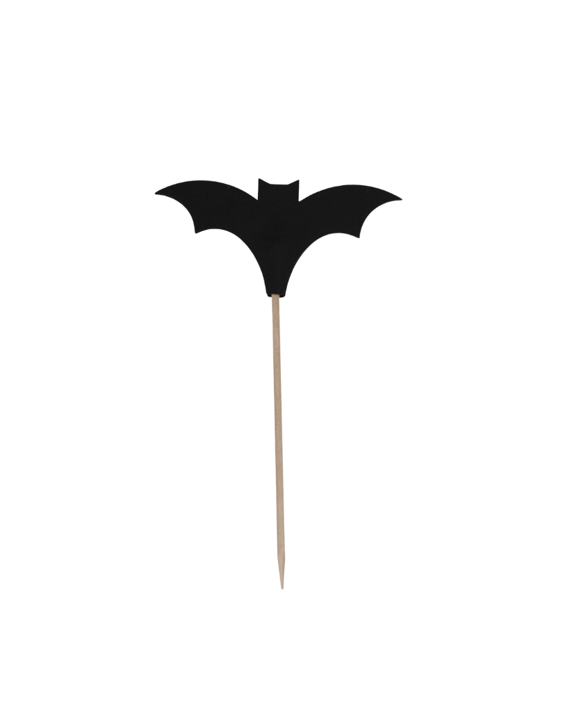 Bat Halloween Cocktail Party Sticks