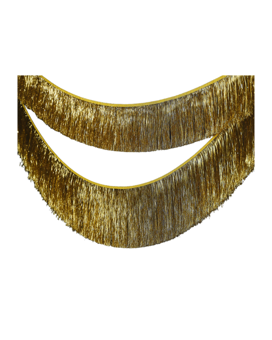 Gold Tinsel Fringe