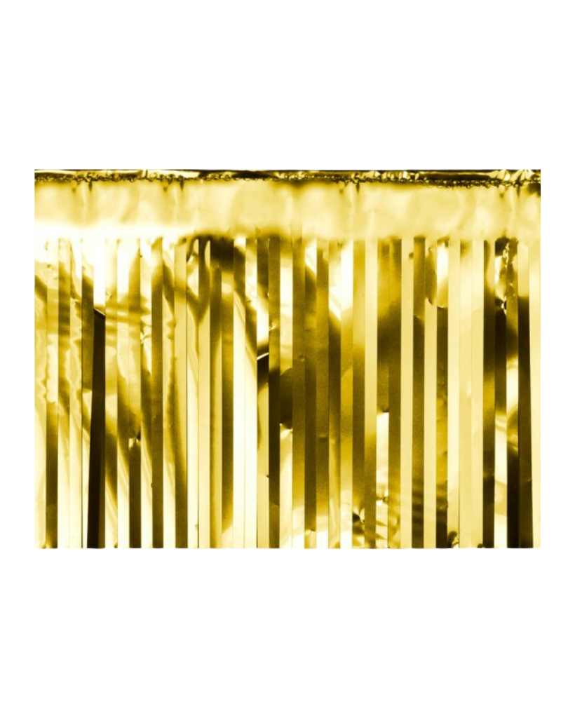 Gold Foil Curtain Fringe