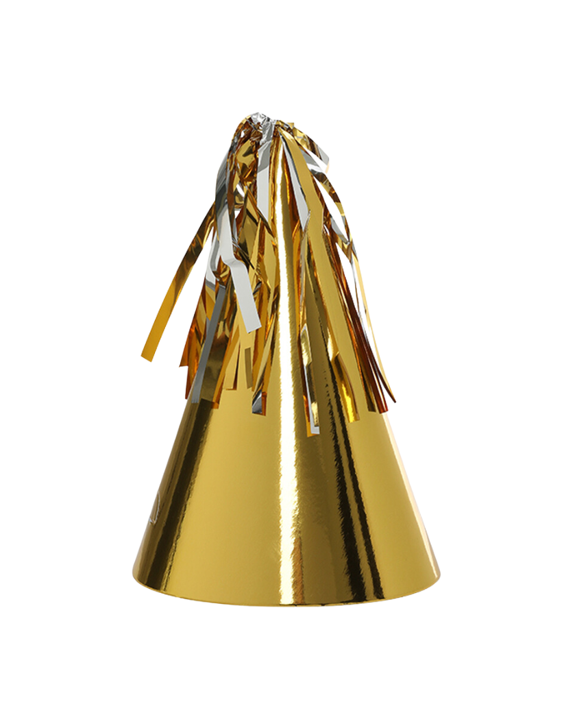 Gold Party Hats