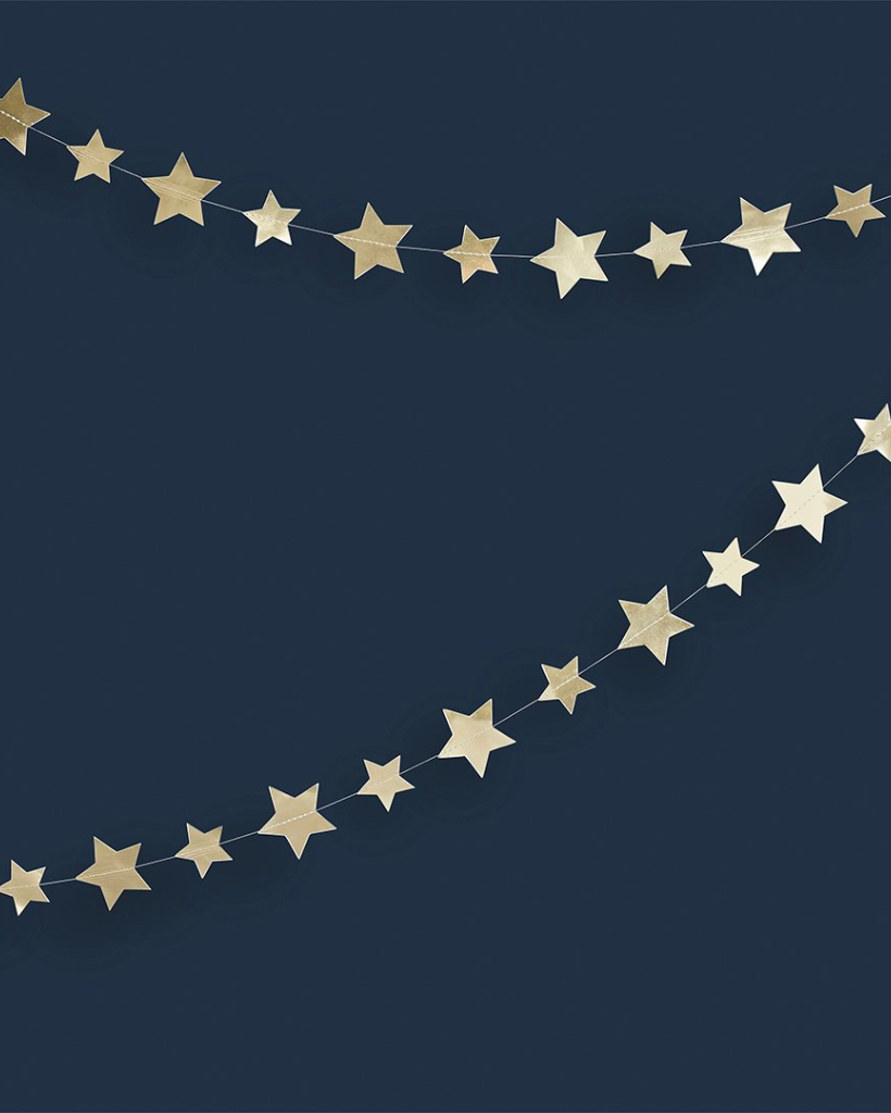 Gold Star Garland