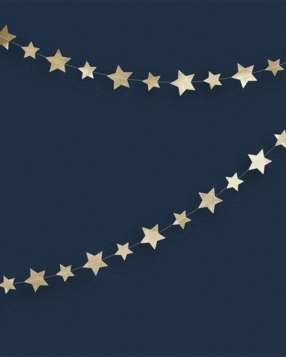 Gold Star Garland