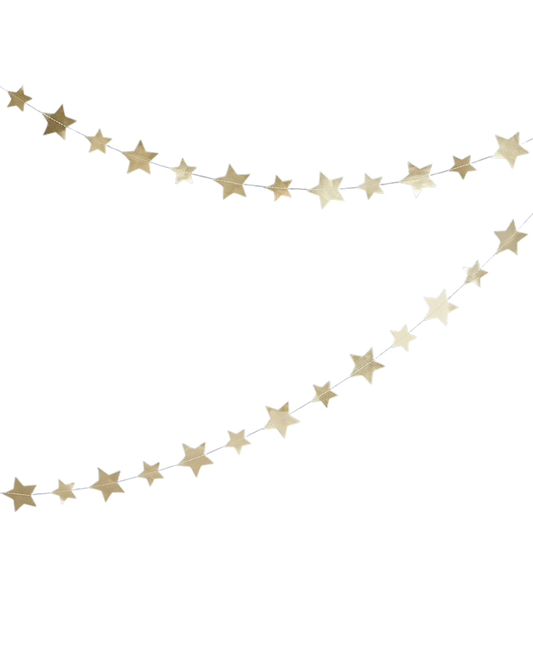 Gold Star Garland