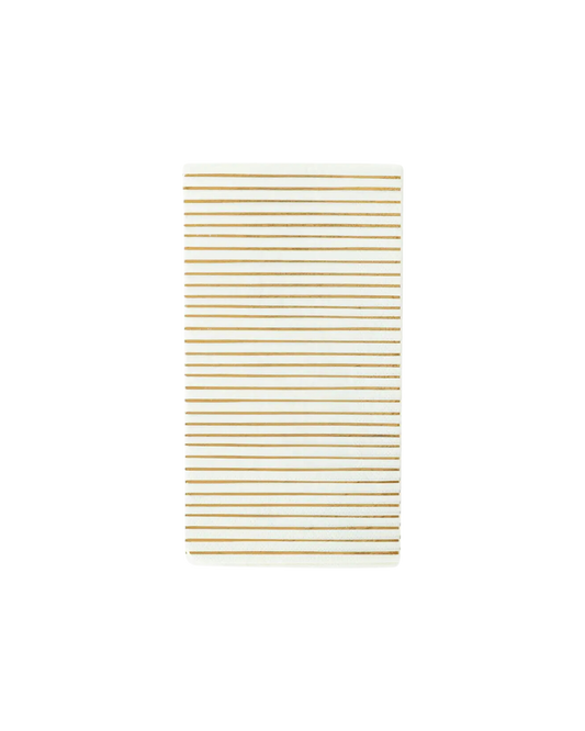 Gold Stripes Napkins