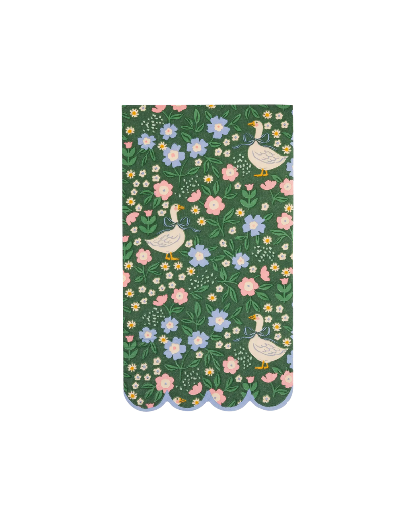 Goose Pattern Dinner Napkin