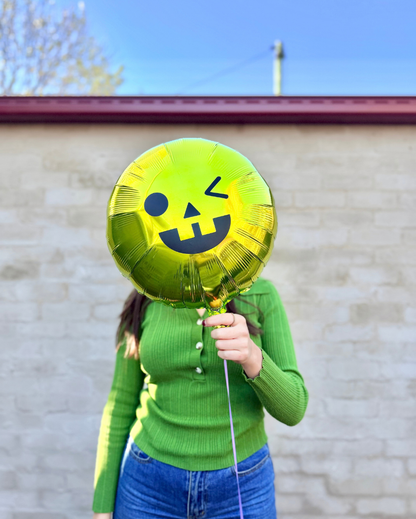 Foil Halloween Friend Filled with Helium
